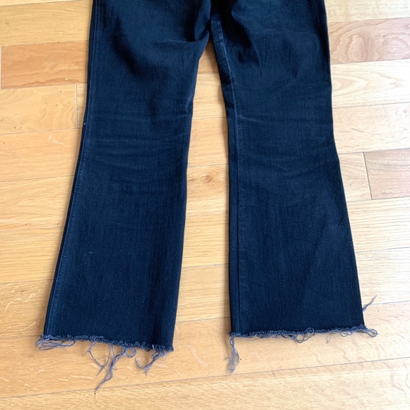 Miaou Black Straight Leg Jeans with Belt - Picture 6 of 13
